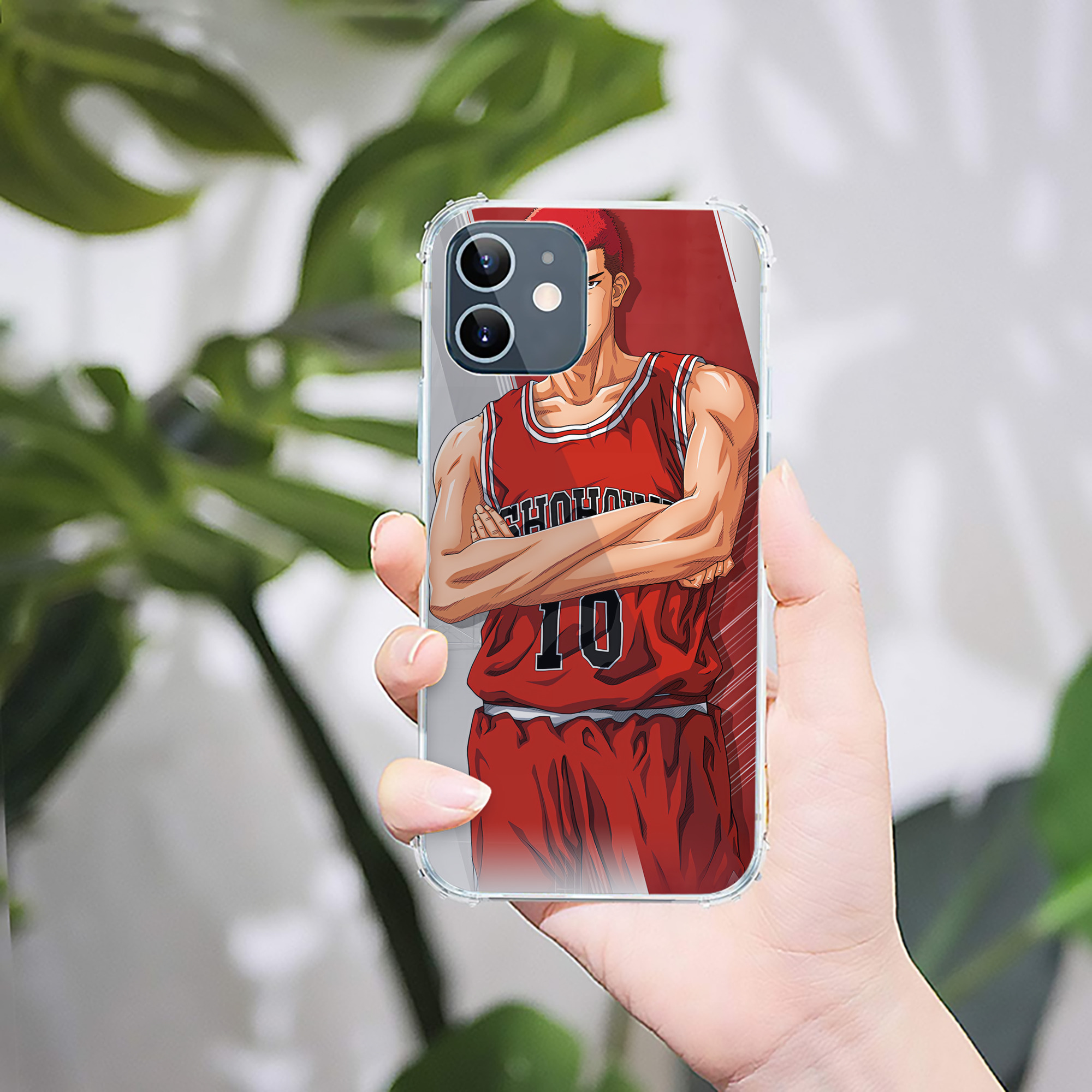 （画像用） SLAM DUNK／スラムダンク 【iPhone 12シリーズ対応】透明スマホケース（クリアソフトケース）